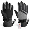 WALSKING Kids Winter Gloves-3M Thinsulate Snow Waterproof Ski Cold Weather Insulated Outdoor Snowboard Gloves for Boys Girls Youth view 1