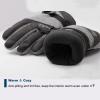 WALSKING Kids Winter Snow&Ski Gloves-3M Thinsulate Waterproof Cold Weather Youth Gloves for Skiing,Snowboarding-Fits Boys and Girls view 3