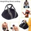 2 Pcs Adjustable Canvas-Kettlebell-Sandbag wtih Handle for Training Home Training, Yoga, Fitness view 3