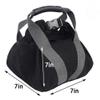 2 Pcs Adjustable Canvas-Kettlebell-Sandbag wtih Handle for Training Home Training, Yoga, Fitness view 4