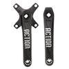 Bike Crank Arm Set,Aluminum Alloy Left and Right Mountain Crank Crankset ycle Accessories 170mm Taper Race Cranks Mountain Crank view 1