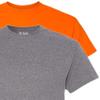 Gildan GildanMen'sDryBlendAdultT-Shirt,2-Pack,-SORANGE/GRAPHITEHEATHER,S view 3