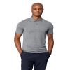32 Degrees Mens Wicking Golf Performance Polo Shirt, Dark Grey Heather, XX-Large view 1