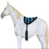 Horse Western Treeless Padded Bareback Cotton Navajo Fur Pad Stirrups 39138BK. view 1