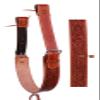 Challenger Tack Horse Western Floral Tooled Leather Rear Flank Back Saddle Cinch w/Billets 9774 view 1