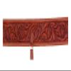 Challenger Tack Horse Western Floral Tooled Leather Rear Flank Back Saddle Cinch w/Billets 9774 view 2
