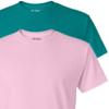 Gildan GildanMen'sDryBlendAdultT-Shirt,2-Pack,-LIGHTPINK/JADEDOME,S view 3