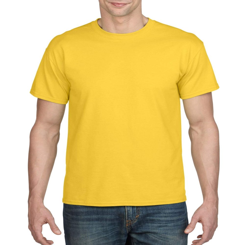 5.6 oz. 50/50 T-Shirt (G800) Daisy, M (Pack of 2)