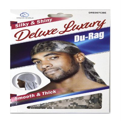 Dream Deluxe Du-Rag Camo Beige Smooth & Thick
