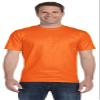 5.6 oz. 50/50 T-Shirt (G800) Safety Orange, 2XL (Pack of 2) view 1