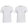 5.6 oz. 50/50 T-Shirt (G800) Safety Green, L (Pack of 2) view 1