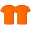 5.6 oz. 50/50 T-Shirt (G800) Safety Green, L (Pack of 2) view 2