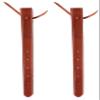 CHALLENGER Horse Western Tooled Padded Leather Rear Flank Back Saddle Cinch Billets 9782TN view 4