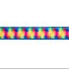 Country Brook Design - Kaleidoscope Ribbon on Royal Blue Nylon Webbing (1 Inch, 10 Yards) view 2