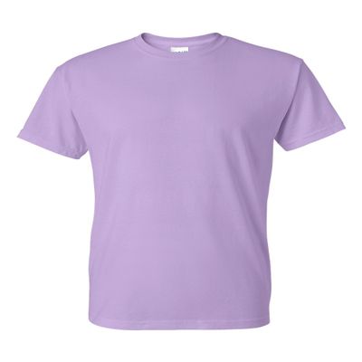 5.6 oz. 50/50 T-Shirt (G800) Orchid, S (Pack of 2)