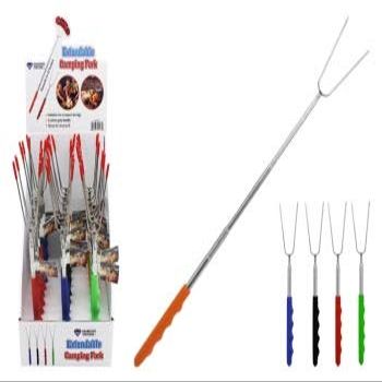 Diamond Visions 22-2222574 Extendable Camping Fork (2 Forks) in Assorted Colors
