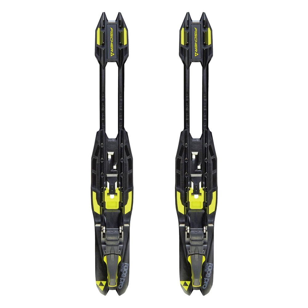 FISCHER Race Pro Skate IFP No Tools Installation Cross-Country Nordic Ski Binding, Black/Yellow