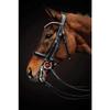 Schockemhle Equitus Gamma Double Bridle, Size COB-C/S, Black Patent/Silver view 4