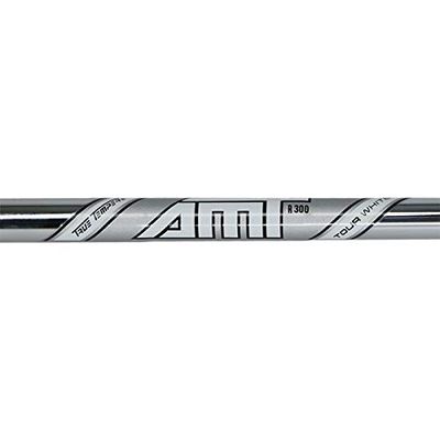TRUE TEMPER AMT White R300 Regular Flex Iron Shaft - .355 Taper Tip (Choose Length) (40.5" 2-Iron)