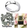 VPKJewelry Tungsten Carbide Silver Adult Wedding Engagement Comfort Fit Band 2mm 3mm 4mm 5mm 6mm 7mm 8mm 10 mm Ring (5 mm, 10.5) view 2
