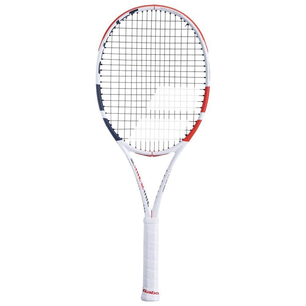 BABOLAT Pure Strike Lite S NC Racket, Adults Unisex, Blanc Rouge Noir (White)