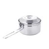 Fire-Maple Antarcti 1.0 Liter Stainless Steel Camping Bowls with Locking Lid, Camping Cook Pot Folding Handle view 2