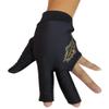 2019 Champion Cut 3 Finger Pool Cue Stick Glove- Left Hand Predator(Blue, Wine, Black) (Black, X-Large) view 2