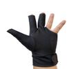 2019 Champion Cut 3 Finger Pool Cue Stick Glove- Left Hand Predator(Blue, Wine, Black) (Black, X-Large) view 3