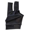 2019 Champion Cut 3 Finger Pool Cue Stick Glove- Left Hand Predator(Blue, Wine, Black) (Black, X-Large) view 4