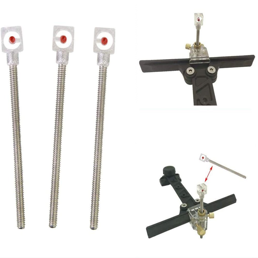 AMEYXGS Archery Recurve Bow Sight Pin Aiming Point Spare Pins Suitable for Left and Right Hands Outdoor Hunting Bow Sight Accessories