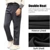 JOMLUN Kids Boy's Youth Fleece Lined Hiking Pants Outdoor Soft shell Snow Ski Waterproof Windproof Warm Cargo Insulated Pants Winter view 4