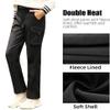 JOMLUN Boy's Fleece Lined Hiking Pants Outdoor Soft Shell Snow Ski Waterproof Windproof Warm Cargo Insulated Trousers Winter view 4