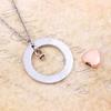 misyou Cremation Necklace Holder Rose Gold Heart Memorial Jewelry Urn Necklace for Women Men Keepsake Pendant Always in My Heart (Grandma) view 3