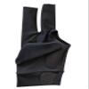 2019 Champion Cut 3 Finger Pool Cue Stick Glove- Left Hand Predator(Blue, Wine, Black) (Black, Large) view 3