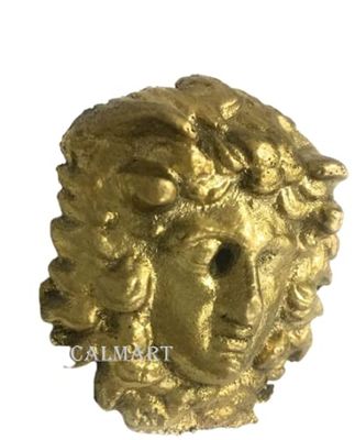 Nautical-Mart Medusa Snake Headpiece Greek Mythology Costume Muscle Armor Accessory Brass