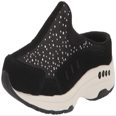 Easy Spirit Travelstones Women's Slip On, 7.5 C/D US, Black