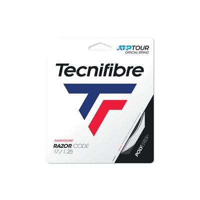 Tecnifibre Razor Code White 1.25 Unisex Adult Tennis String