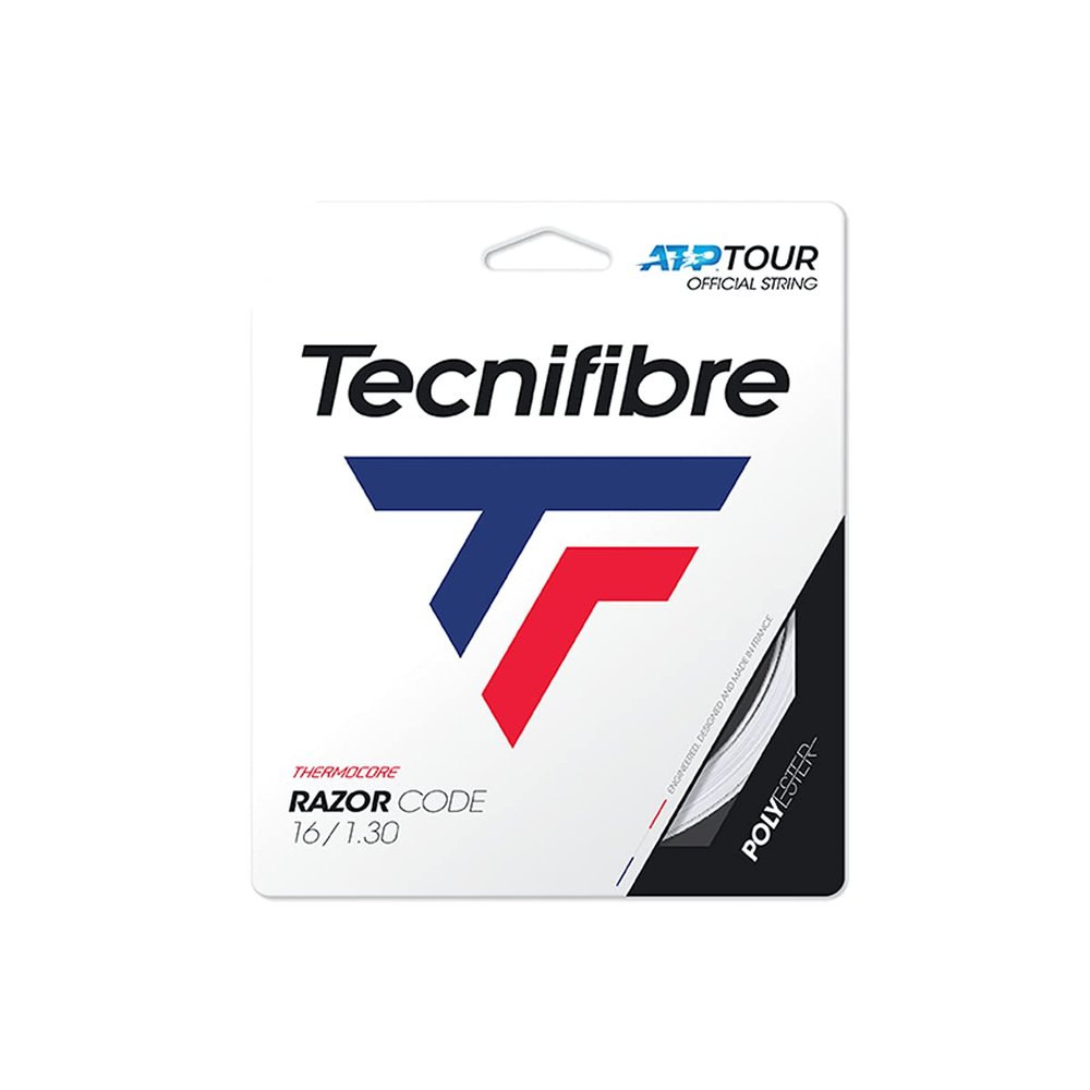 Tecnifibre Unisex_Adult Razor Code White 1.30 Tennis String