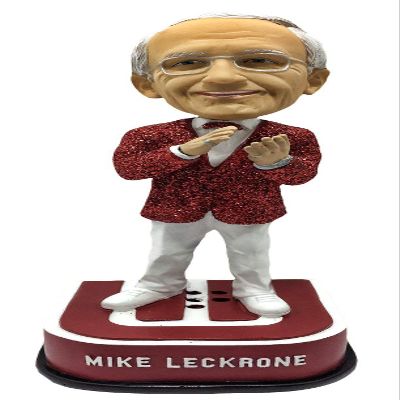 Mike Leckrone Wisconsin Badgers Band On Wisconsin Singing Bobblehead NCAA