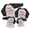 7 ate 9 Apparel Matching Family Christmas Shirts - Happy Birthday Jesus Grey Shirt Youth XL view 1