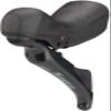Shimano Tiagra ST-4720/BR-4770 Mechanical Shift/Hydraulic Brake Lever and Caliper - Front, Flat Mount, Finned Resin Pads, Black view 2