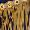Showman  Sunflower Overlay Browband Headstall and Breastcollar Set view 3