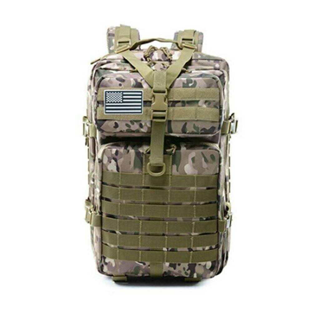 45L Tactical Backpack 3 Day Bug Out Molle Survival Rucksack