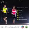 Reflective Running Vest Gear Ultralight & Comfortable Cycling Motorcycle Reflective Vest-Large Zippered Inside Pocket & Adjustable Waist- High Visibility Night Running Safety Vest (Yellow, M) view 3