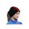 Deus Vult Knights Templar Cross Unisex Bandanas Mouth Mask Face Masks Cover Neck Warmer for Dust Wind Sun Uv Black view 3