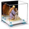 Better Display Cases Versatile Acrylic Display Case - Small Rectangle Box with Mirror, Light Blue Risers and White Base 8.75" x 7.75" x 7" (A006-BLR) view 1