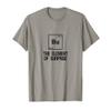 "Bu - The Element of Surprise" Funny Halloween Party T-Shirt view 1