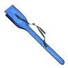 ThreeWOT Fencing Sword Bag,Thickened Fencing Sling Shoulder Bag for Foil Sabre and Epee,Fencing Storage Bag(Blue) view 2