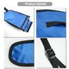 ThreeWOT Fencing Sword Bag,Thickened Fencing Sling Shoulder Bag for Foil Sabre and Epee,Fencing Storage Bag(Blue) view 4