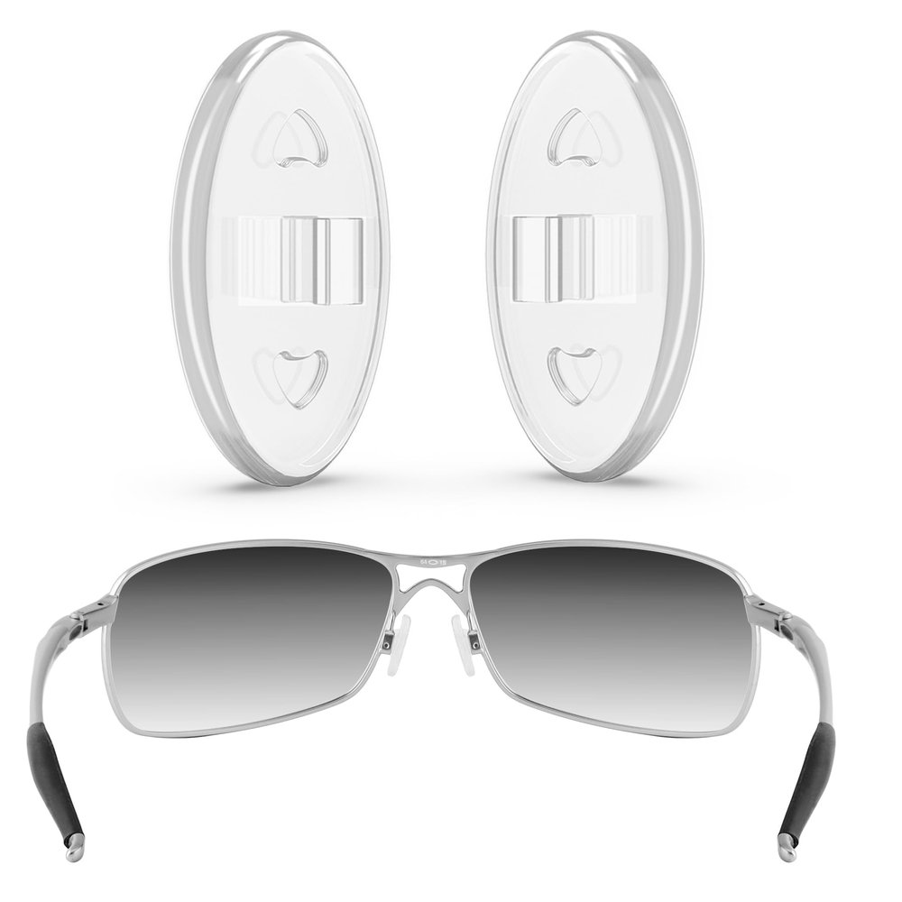 ToughAsNails Clear Replacement Nose Pads Pieces for Oakley Felon